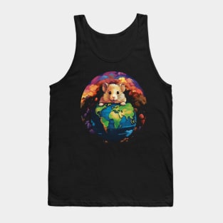 Hamster Earth Day Tank Top